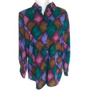 Joanna Button Up Long Sleeve Top